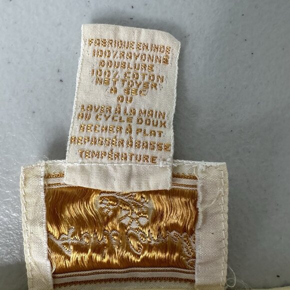 April Cornell Sleeveless Midi Dress Size XL Yellow floral V-Neck Retro - Picture 5 of 12